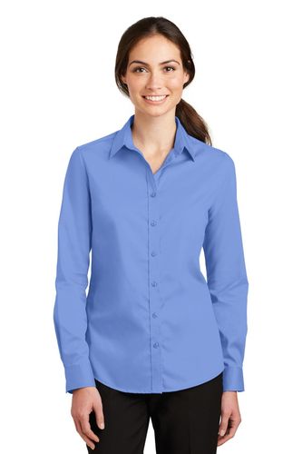Port Authority Ladies SuperPro Twill Shirt image thumbnail