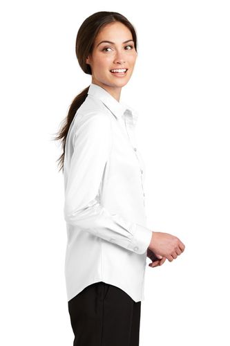 Port Authority Ladies SuperPro Twill Shirt image thumbnail