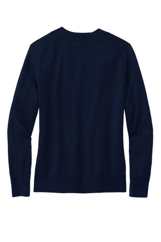 Brooks Brothers Women's Cotton Stretch V-Neck Sweater image thumbnail