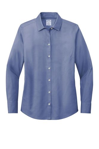 Brooks Brothers Women's Wrinkle-Free Stretch Pinpoint Shirt  image thumbnail