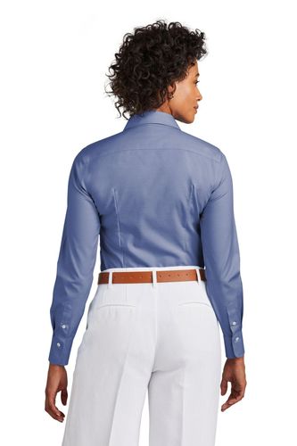 Brooks Brothers Women's Wrinkle-Free Stretch Pinpoint Shirt  image thumbnail