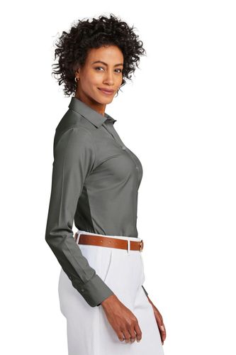 Brooks Brothers Women's Wrinkle-Free Stretch Pinpoint Shirt  image thumbnail