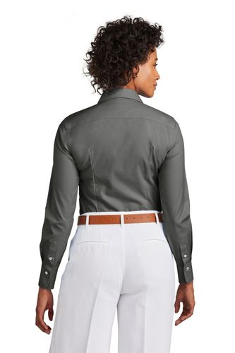 Brooks Brothers Women's Wrinkle-Free Stretch Pinpoint Shirt  image thumbnail