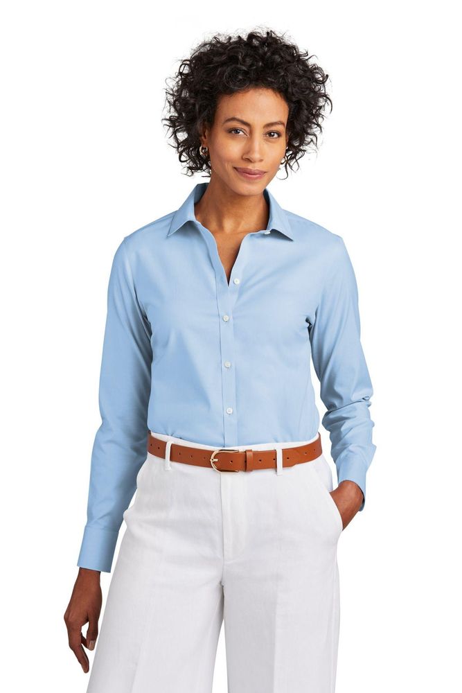 Brooks Brothers Women's Wrinkle-Free Stretch Pinpoint Shirt  primary image