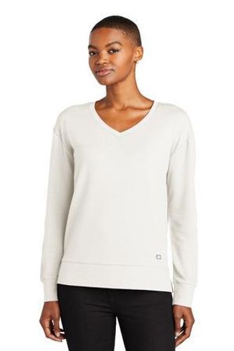 OGIO Ladies Luuma Flex Long Sleeve V-Neck  image thumbnail