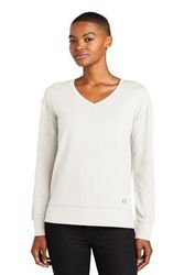 Image of OGIO Ladies Luuma Flex Long Sleeve V-Neck 