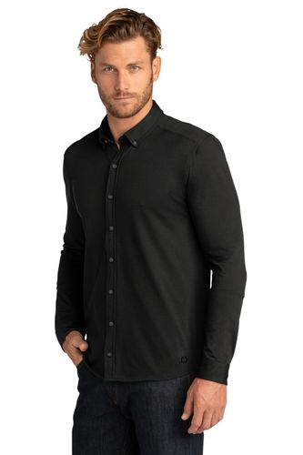 OGIO Code Stretch Long Sleeve Button-Up image thumbnail
