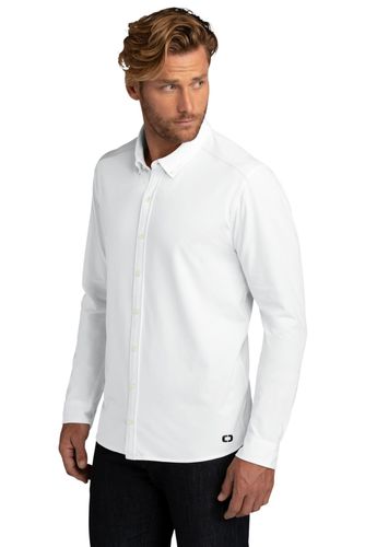 OGIO Code Stretch Long Sleeve Button-Up image thumbnail