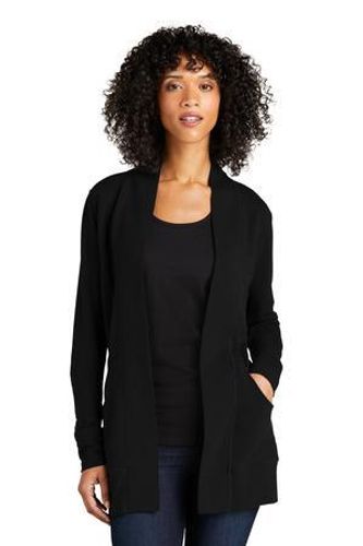 Port Authority Ladies Microterry Cardigan image thumbnail