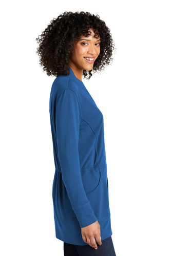 Port Authority Ladies Microterry Cardigan image thumbnail