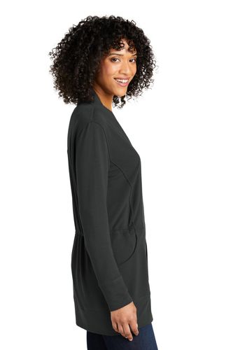Port Authority Ladies Microterry Cardigan image thumbnail