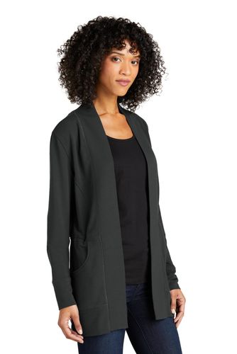 Port Authority Ladies Microterry Cardigan image thumbnail