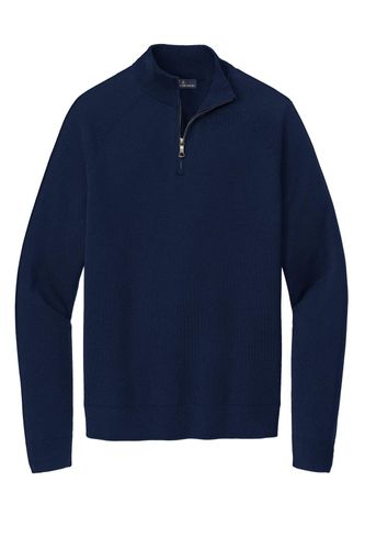 Brooks Brothers Cotton Stretch 1/4-Zip Sweater  image thumbnail