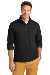 Image of Brooks Brothers Mid-Layer Stretch 1/2-Button 