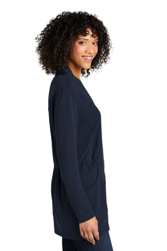 Port Authority Ladies Microterry Cardigan image thumbnail