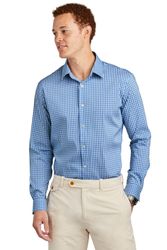 Image of Brooks Brothers Tech Stretch Patterned Shirt 