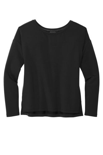 MERCER+METTLE Women's Stretch Drop Shoulder Pullover  image thumbnail