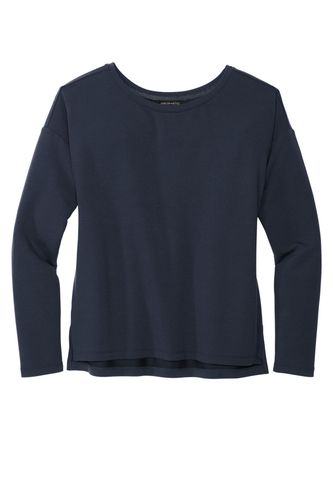 MERCER+METTLE Women's Stretch Drop Shoulder Pullover  image thumbnail