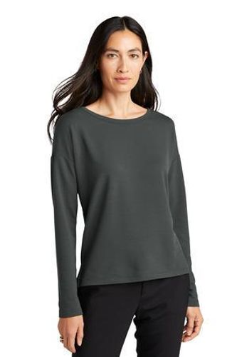 MERCER+METTLE Women's Stretch Drop Shoulder Pullover  image thumbnail