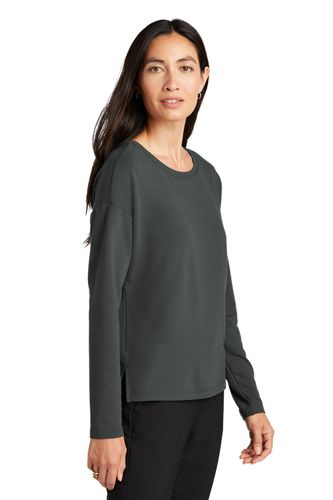 MERCER+METTLE Women's Stretch Drop Shoulder Pullover  image thumbnail