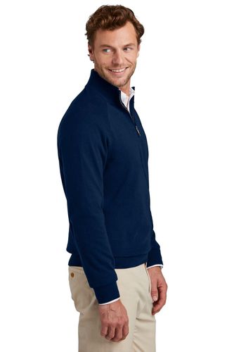 Brooks Brothers Cotton Stretch 1/4-Zip Sweater  image thumbnail