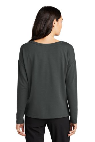 MERCER+METTLE Women's Stretch Drop Shoulder Pullover  image thumbnail