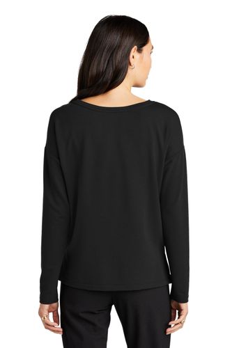 MERCER+METTLE Women's Stretch Drop Shoulder Pullover  image thumbnail