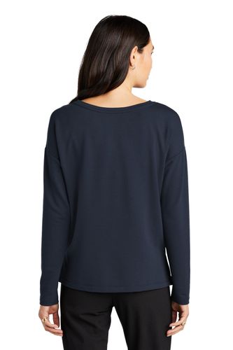 MERCER+METTLE Women's Stretch Drop Shoulder Pullover  image thumbnail