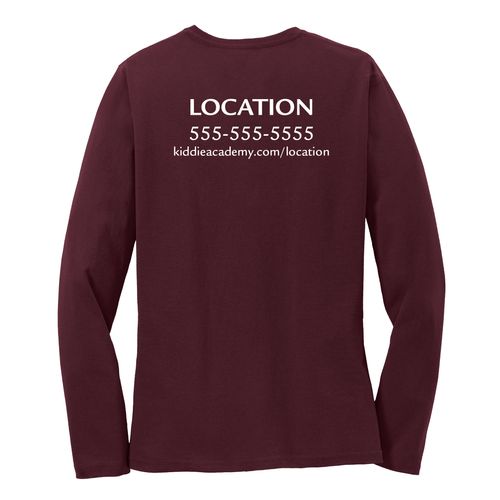 Billboard Women's Long Sleeve T-Shirt - White Imprint (KA-LPC54LS-BILB-W) image thumbnail