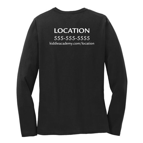 Billboard Women's Long Sleeve T-Shirt - White Imprint (KA-LPC54LS-BILB-W) image thumbnail