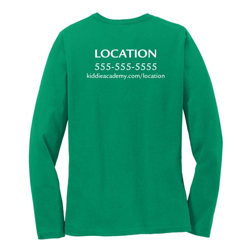 Billboard Women's Long Sleeve T-Shirt - White Imprint (KA-LPC54LS-BILB-W) image thumbnail