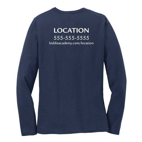 Billboard Women's Long Sleeve T-Shirt - White Imprint (KA-LPC54LS-BILB-W) image thumbnail