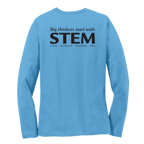 STEM Women's Long Sleeve T-Shirt - Black Imprint (KA-LPC54LS-STEM-B) image thumbnail