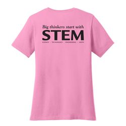 Image of STEM Women's T-Shirt - Black Imprint (KA-LPC54-STEM-B)