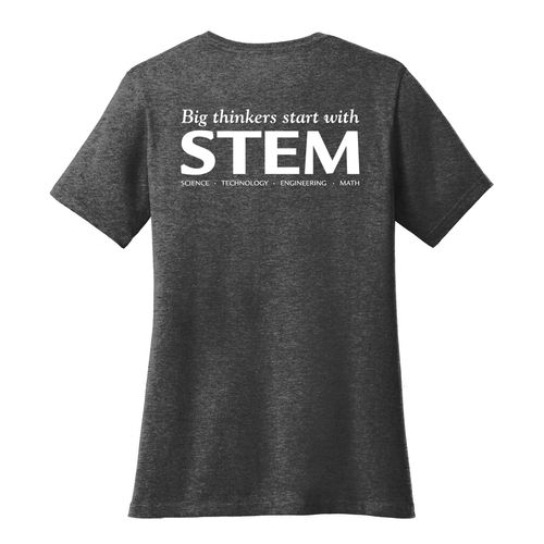 STEM Women's T-Shirt - White Imprint (KA-LPC54-STEM-W) image thumbnail