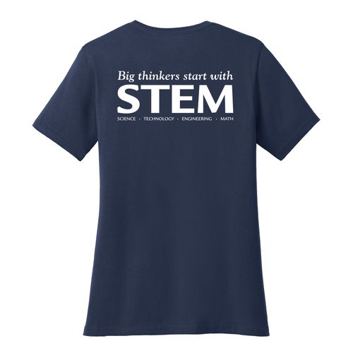 STEM Women's T-Shirt - White Imprint (KA-LPC54-STEM-W) image thumbnail