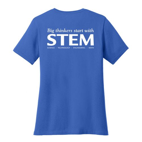 STEM Women's T-Shirt - White Imprint (KA-LPC54-STEM-W) image thumbnail