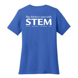 Image of STEM Women's T-Shirt - White Imprint (KA-LPC54-STEM-W)