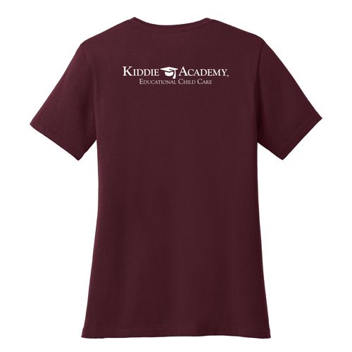 Learn On. Women's T-Shirt - White Imprint (KA-LPC54-LEARN-W) image thumbnail