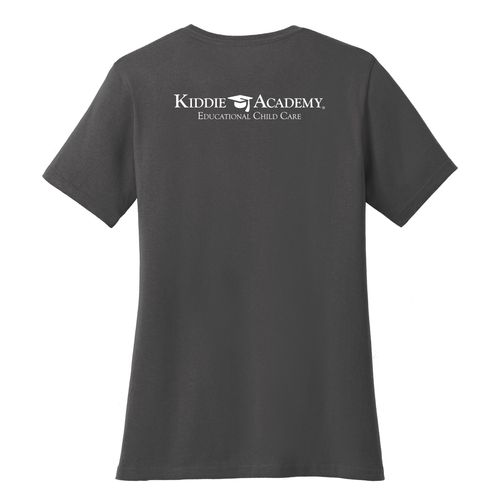 Learn On. Women's T-Shirt - White Imprint (KA-LPC54-LEARN-W) image thumbnail