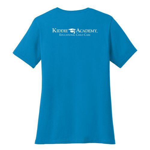 Learn On. Women's T-Shirt - White Imprint (KA-LPC54-LEARN-W) image thumbnail