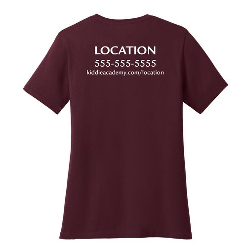 Billboard Women's T-Shirt - White Imprint (KA-LPC54-BILB-W) image thumbnail