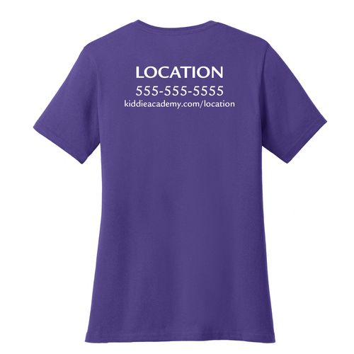 Billboard Women's T-Shirt - White Imprint (KA-LPC54-BILB-W) image thumbnail