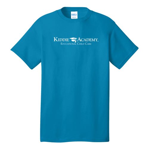 Community Begins Here Adult T-Shirt - White Imprint (KA-PC54-COMM-W) image thumbnail