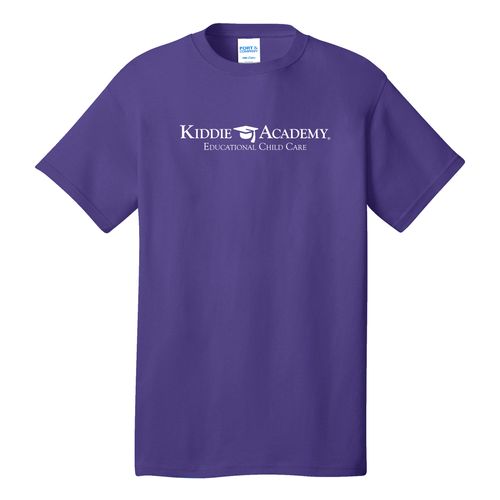 Community Begins Here Adult T-Shirt - White Imprint (KA-PC54-COMM-W) image thumbnail