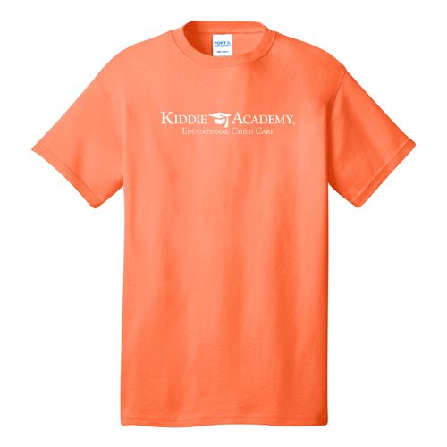 Community Begins Here Adult T-Shirt - White Imprint (KA-PC54-COMM-W) image thumbnail