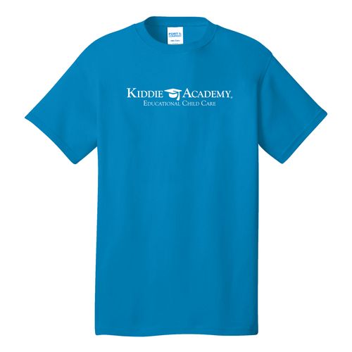 Community Begins Here Adult T-Shirt - White Imprint (KA-PC54-COMM-W) image thumbnail