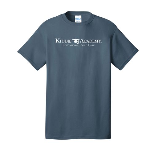 Community Begins Here Adult T-Shirt - White Imprint (KA-PC54-COMM-W) image thumbnail