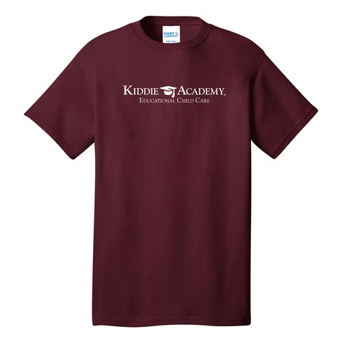 Community Begins Here Adult T-Shirt - White Imprint (KA-PC54-COMM-W) image thumbnail