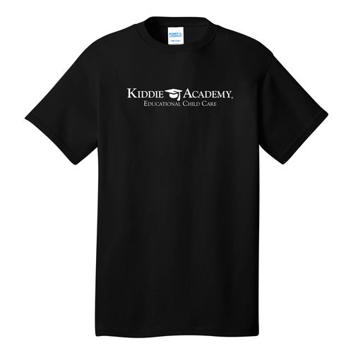 Community Begins Here Adult T-Shirt - White Imprint (KA-PC54-COMM-W) image thumbnail